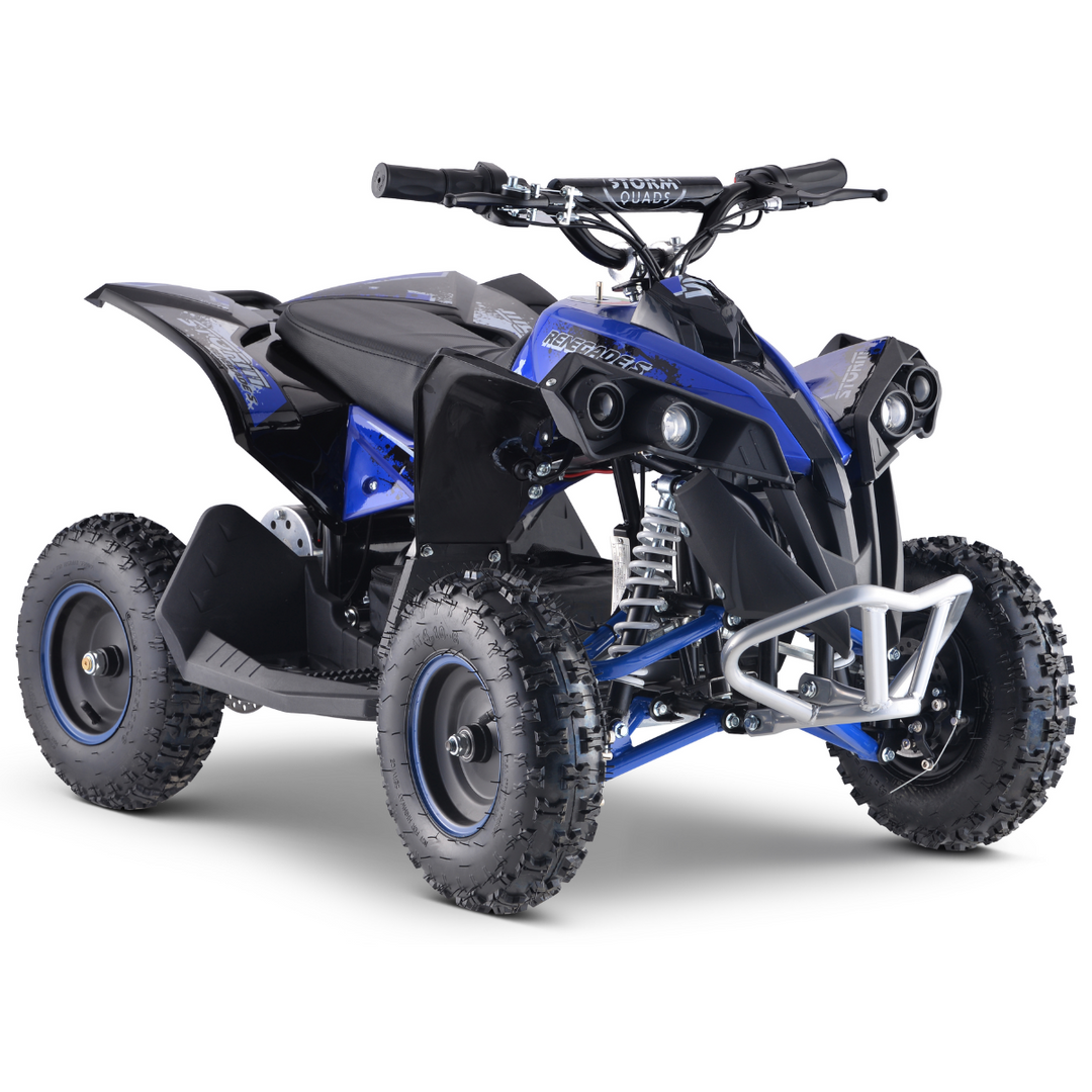 1000w Renegade 36v Kids Electric Quad Bike Blue