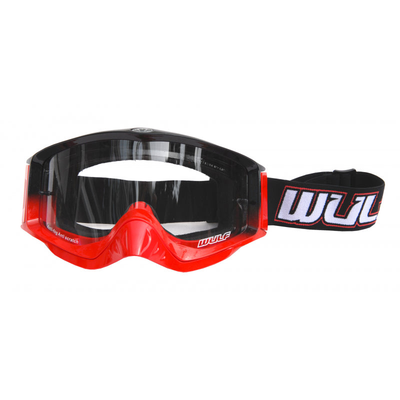 Wulfsport Adult Shade Goggles - Red
