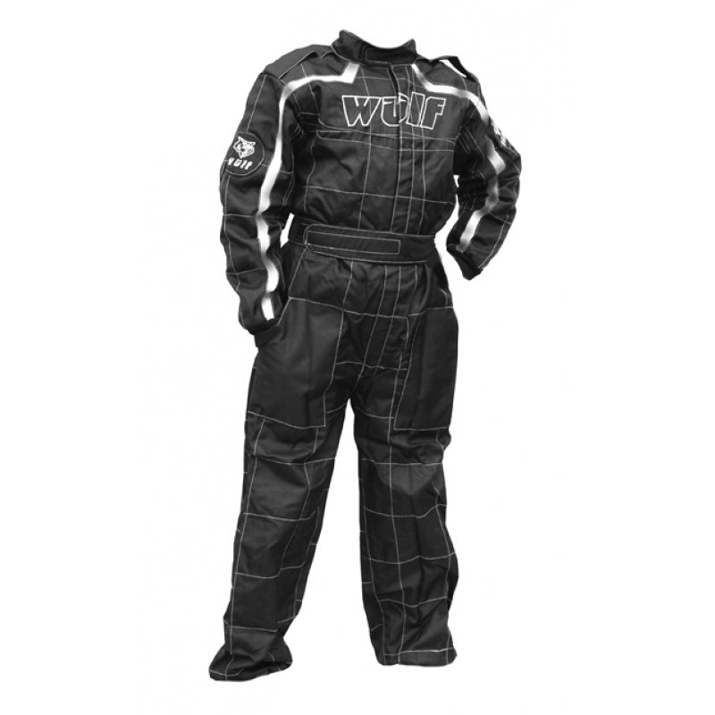 Wulfsport Cub Racing Suit - Black