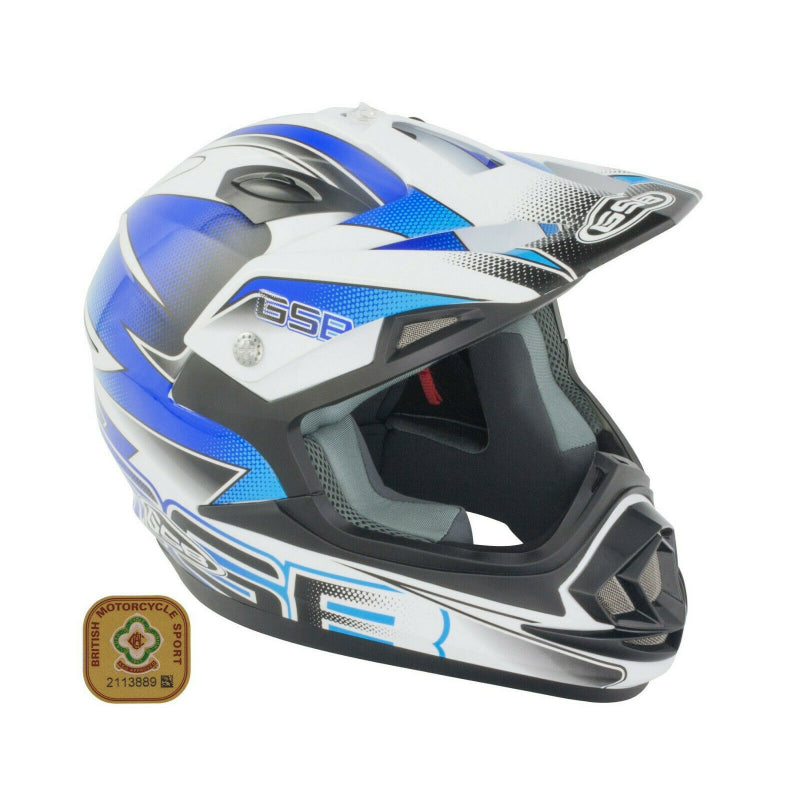 GSB Adults Helmets - Blue Gloss