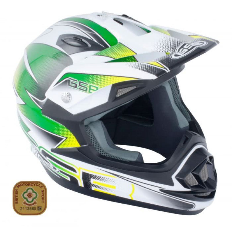 GSB Adults Helmets - Green Gloss