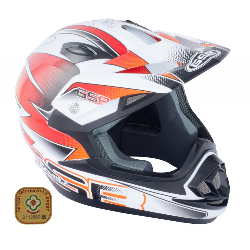 GSB Adults Helmets - Orange Gloss