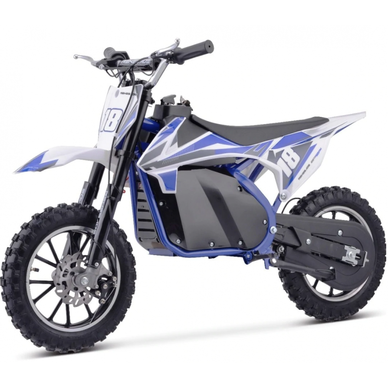 Kids Electric 800w 36v Mini Dirtbike - Blue