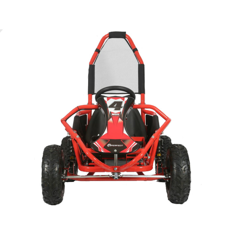 Mud Monster 1000w Kids Electric Go Kart Red – Quads4Kids