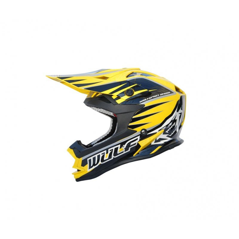 Wulfsport Adults Advance Helmet - Yellow